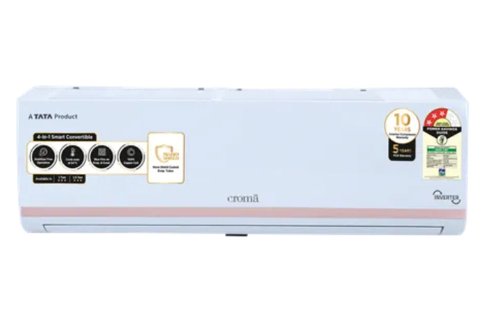 Croma 4 in 1 Convertible Split AC with Dust Filter