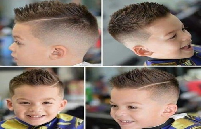 Fade with Short Quiff