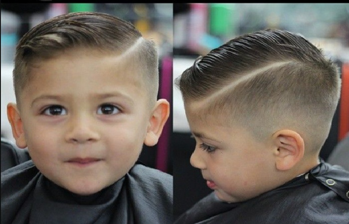 Undercut with Comb Over